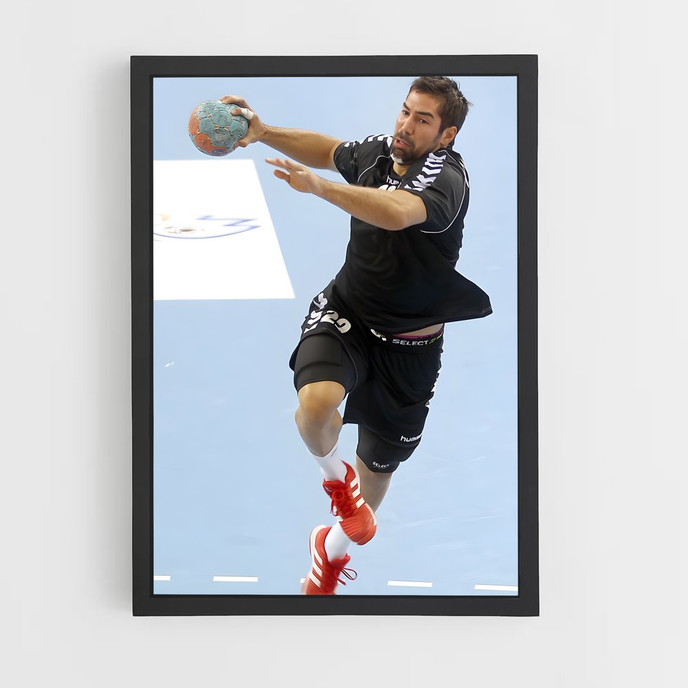 Poster Nikola karabatic – affiche Handball (vue 2)